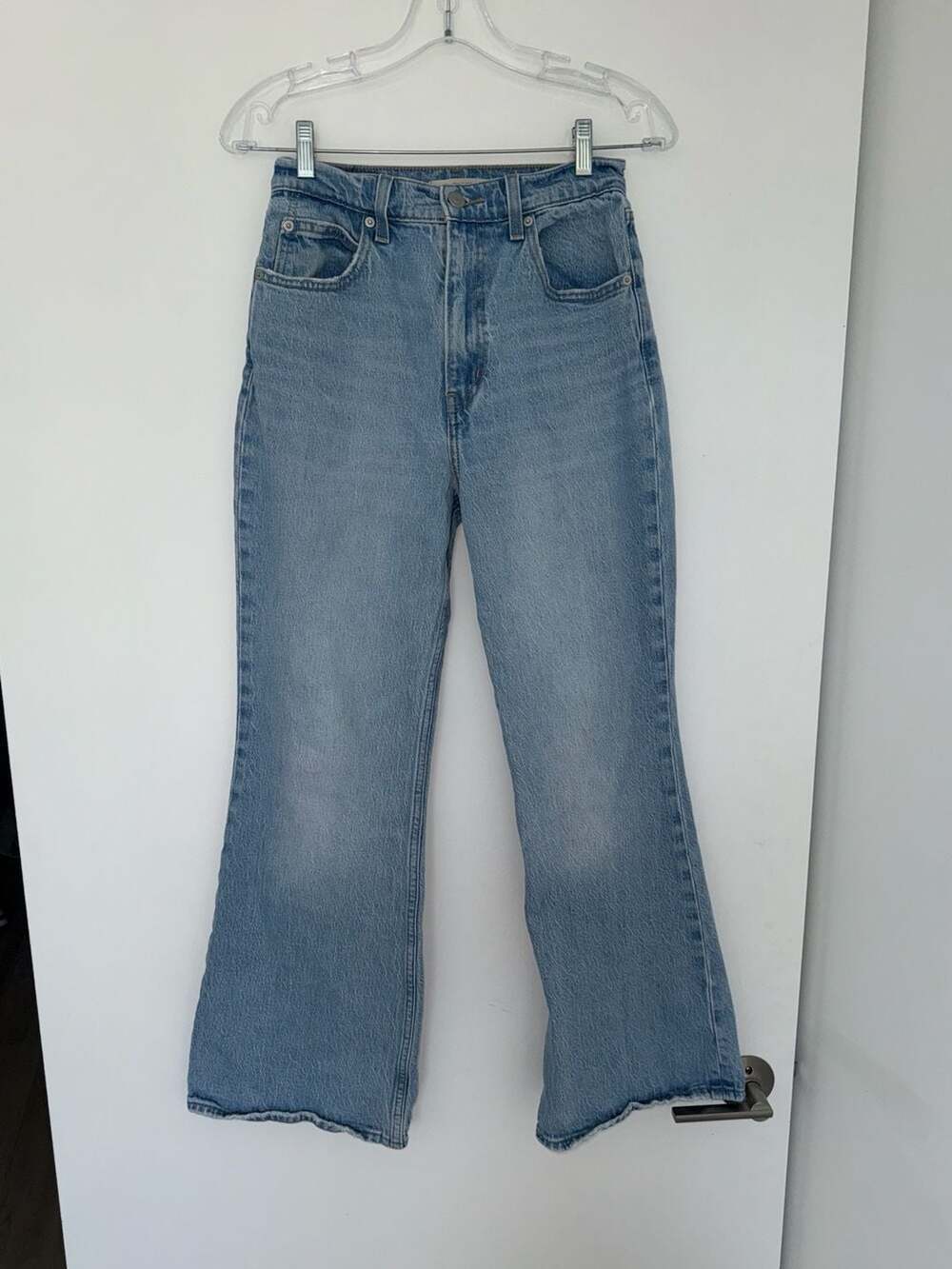 Levi's Premium 70s High Flare Jeans in Light Wash W26 L30